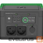 Serveriai Schneider Electric  APC OffGrid Portable Power Station 330, 230V, 332Wh Lithium-ion, LCD, 2 CEE 7/3 Schuko outlets, Sinewave, 3 USB-A, 1 USB-C, Wireless Charger | 