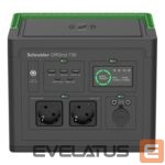 Servers Schneider Electric  APC OffGrid Portable Power Station 730, 738Wh Lithium-ion, LCD, 2 CEE 7/3 Schuko outlets, Sinewave, 3 USB-A, 2 USB-C, Wireless Charger | 
