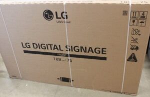 Monitors LG  SALE OUT.  75UH5N-M 75“ ADS/3840 x 2160/500cd/m2/8ms/HDMI DP RS-232C RJ45 USB |  | 75UH5N-M | 75 " | Landscape/Portrait | 24/7 | webOS | Wi-Fi | DAMAGED PACKAGING,REFURBISHED | 500 cd/m² | 8 ms | 178 ° | 178 ° 