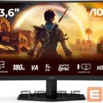 Monitorid AOC  Gaming monitor | C24G42E | 24 " | VA | FHD | 16:9 | 180 Hz | 0.5 ms | 1920 x 1080 pixels | 250 cd/m² | HDMI ports quantity 2 | Black 