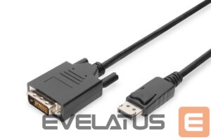 Аксессуар для мониторов Digitus  Adapter Cable, DP - DVI | DisplayPort | 2 m 