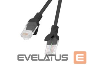 Monitoru piederums Lanberg  Patchcord CAT.5E UTP | PCU5-10CC-1500-BK | 15 m 