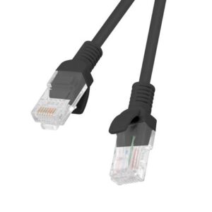 Monitor accessory Lanberg  Patchcord CAT.6 UTP | PCU6-10CC-1000-BK | 10 m 