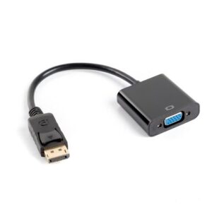 Laadija Lanberg  Adapter Cable DisplayPort to VGA, 20 cm | AD-0002-BK 