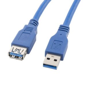Cable Lanberg  USB-A 3.0 Cable, 3 m | CA-US3E-10CC-0030-B | USB Type-A to USB Type-A 