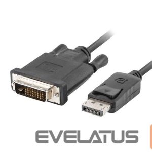 Monitor accessory Lanberg  Cable | CA-DPDV-10CU-0018-BK | DisplayPort to DVI-D | 1.8 m 