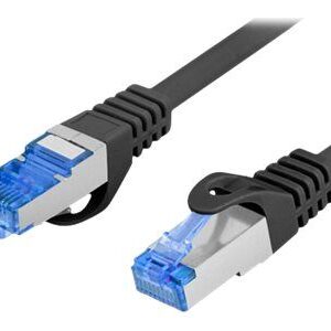 Monitor accessory Lanberg  Patchcord Cat.6A S/FTP LSZH CCA | PCF6A-10CC-0200-BK | 2 m 