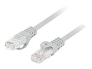 Monitoru piederums Lanberg  Patchcord Cat.6 UTP LSZH CU | PCU6-10CU-0100-S | 1 m 