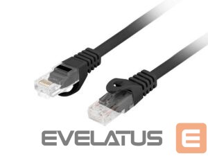 Monitoru piederums Lanberg  Patchcord Cat.6 UTP LSZH CU | PCU6-10CU-0150-BK | 1.5 m 