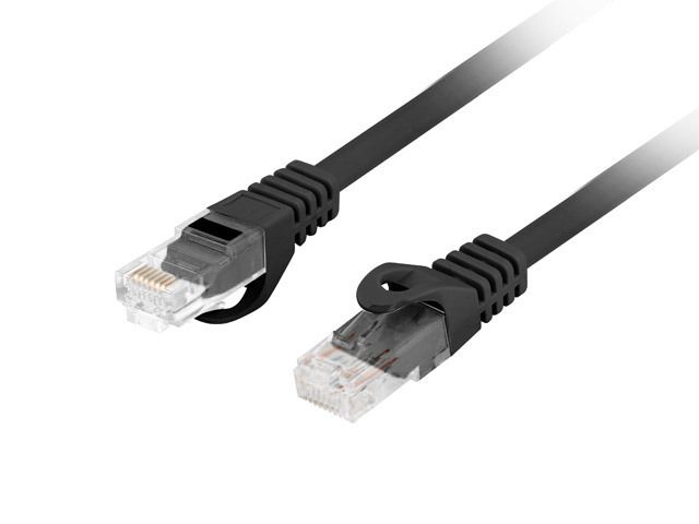 Monitor accessory Lanberg Patchcord Cat.6 UTP LSZH CU | PCU6-10CU-0200-BK | 2 m