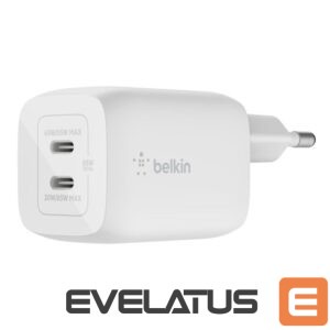 Controller Belkin  USB-C GaN PD PPS Dual Wall Charger, 65W | WCH013vfWH 