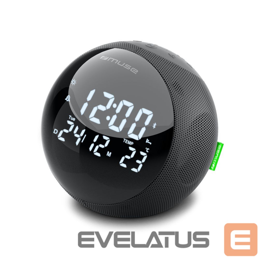 Interactive solution Muse | Clock Radio with Alarm Function | M-197 BT | Bluetooth | FM radio | Wireless connection