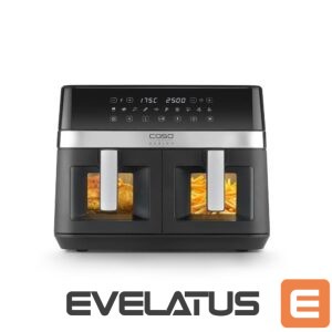 Lauagrillid Caso  Air Fryer | DuoChef | Power 2200 W | Capacity 14 L | Black 