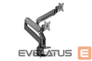 TV kronšteini Digitus  Desk Mount | DA-90427 | Adjustable Height, Rotate, Tilt, Swivel | 15-35 " | Maximum weight (capacity) 2x15 kg | Black 
