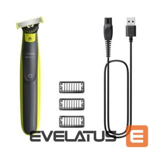 Raseerijad Philips  Shaver | QP2724/23 OneBlade | Operating time (max) 45 min | Wet & Dry | NiMH | Black/Lime 