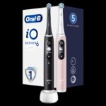 Hambahari Oral-B  iO6 DuoPack Electric Toothbrush, Black + Pink 