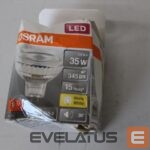 LED spuldze Osram  SALE OUT.  Parathom Reflector LED 12V MR16 35 non-dim 36° 3,8W/827 GU5.3 bulb |  Parathom Reflector LED | GU5.3 | 3.8 W | Warm White | DAMAGED PACKAGING 
