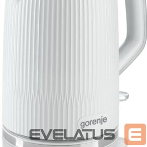 Virdulys GORENJE  Kettle | K17DPW | Electric | 2200 W | 1.7 L | Stainless steel | 360° rotational base | White 