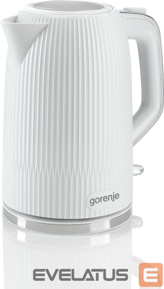Veekeetja GORENJE Kettle | K17DPW | Electric | 2200 W | 1.7 L | Stainless steel | 360° rotational base | White