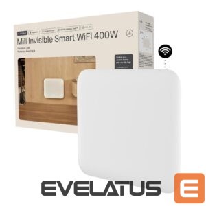 Radiaator Mill  Invisible Smart WiFi Heater | PA400WIFI4 | Panel Heater | 400 W | Suitable for rooms up to 4-6 m² | White | IPX4 