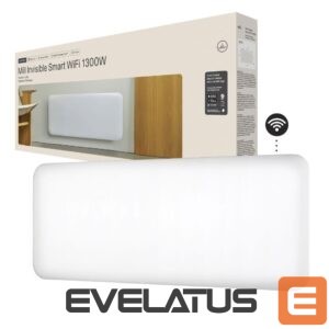 Radiaator Mill  Invisible Smart WiFi Heater | PA1300WIFI4 | Panel Heater | 1300 W | Suitable for rooms up to 15-19 m² | White | IPX4 