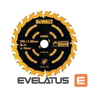 Headphone with microphone DeWALT  | DT10624-QZ Cutting Disc for Wood, 165 x 20 mm 