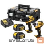 Kalakaubad DeWALT  | 18V XR Brushless Twin Kit - 2 X 4Ah | DCK2062M2T-QW 