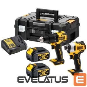 Kalakaubad DeWALT  | 18V XR Brushless Twin Kit - 2 X 4Ah | DCK2062M2T-QW 