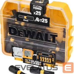 Jahutid DeWALT  DT70558T-QZ Extreme FLEXTORQ 25pc Set T25 25mm in Small Bulk Storage Case 