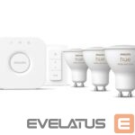 LED spuldze Philips Hue  WCA Starter Kit 3pcs, Bridge, Switch | GU10 | 4.2 W | White and colour light 