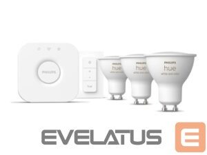 LED pirn Philips Hue  WCA Starter Kit 3pcs, Bridge, Switch | GU10 | 4.2 W | White and colour light 