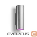 Galda lampa Philips Hue  WCA Appear Outdoor Wall Lantern, Inox | 8 W | 2000-6500 Hue White Colour Ambiance 