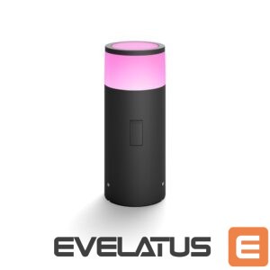 Galda lampa Philips Hue  WCA Calla Outdoor Bollard, Black | 8 W | 2000-6500 Hue White Colour Ambiance 