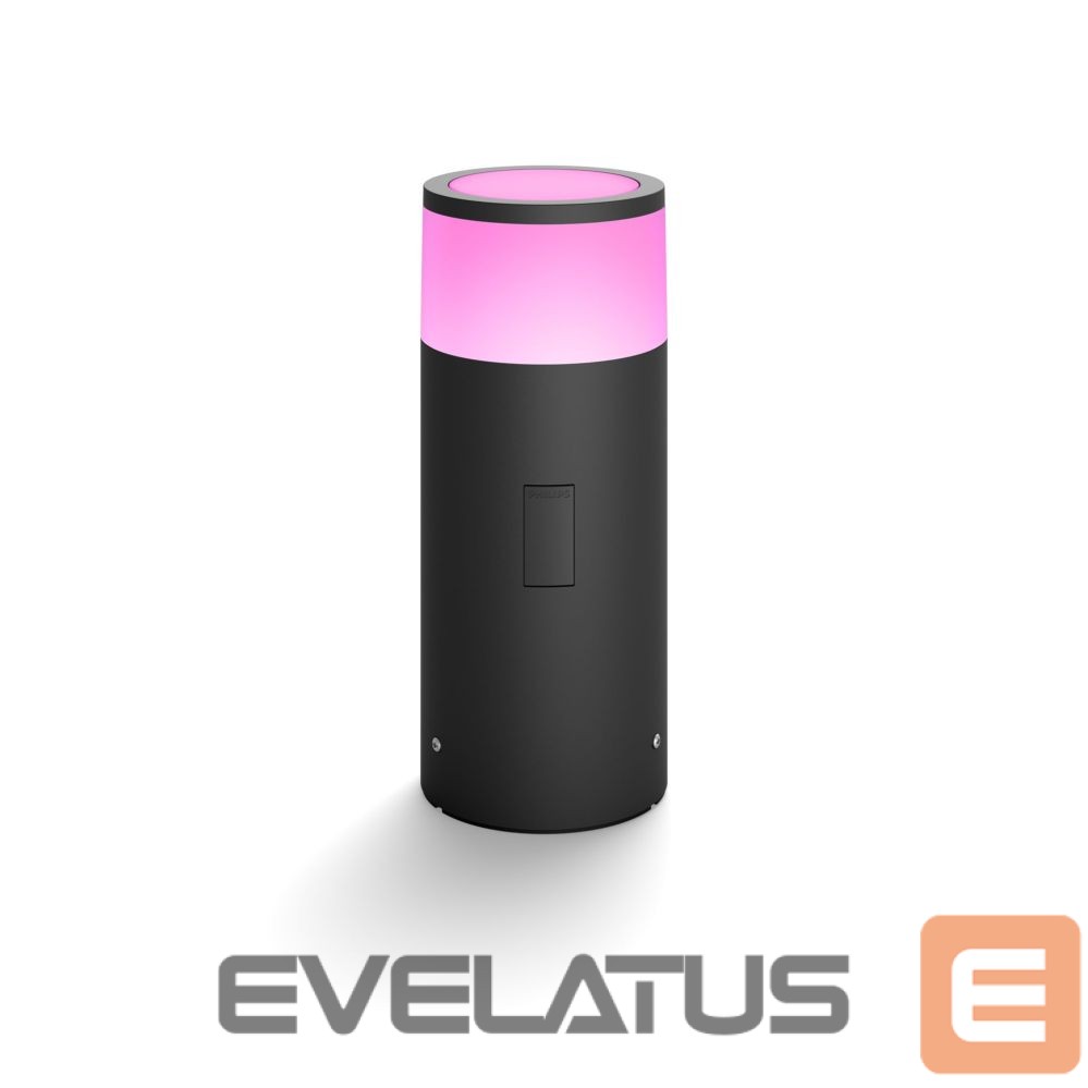 Galda lampa Philips Hue WCA Calla Outdoor Bollard, Black | 8 W | 2000-6500 Hue White Colour Ambiance