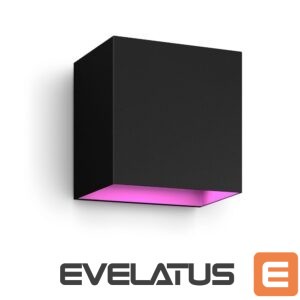 Galda lampa Philips Hue  WCA Resonate Outdoor Downward Wall Lantern, Black | 8 W | 2000-6500 Hue White Colour Ambiance 