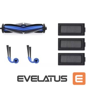 Putekļsūcēja piederums Ecovacs  DKT060223 DEEBOT X11 Service Kit Antibacterial Filter x3, Anti-Tangle Side Brush x2, Anti-Tangle Main Brush x1 