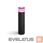 Galda lampa Philips Hue  WCA Calla Outdoor Large Bollard, Black | 8 W | 2000-6500 Hue White Colour Ambiance 