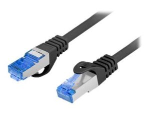 Monitoru piederums Lanberg  Patch cable - CAT 6a | RJ-45 - male | RJ-45 - male | RJ-45 - male to RJ-45 - male | 1 m 