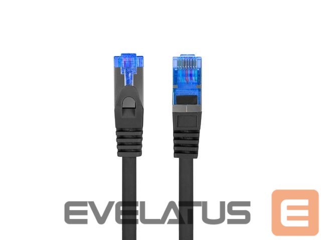 Monitor accessory Lanberg Patchcord Cat.6A S/FTP LSZH CCA Fluke Passed | PCF6A-10CC-0500-BK | 5 m