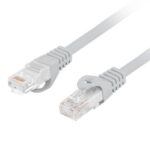 Monitoru piederums Lanberg  Patchcord Cat.6 UTP LSZH CU | PCU6-10CU-0050-S | 0.5 m 