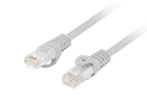 Monitoru piederums Lanberg  Patchcord Cat.6 UTP LSZH CU | PCU6-10CU-0050-S | 0.5 m 
