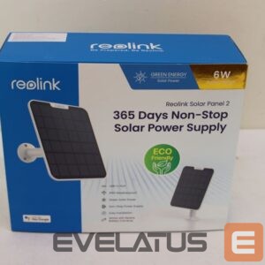 Miscellaneous tools Reolink  SALE OUT.  SP2-W 6W Solar Panel, White |  Solar Panel | SP2-W | White | IP65 | USED, DIRTY, MISSING MOUNTING TEMPLATE, SCREWS 