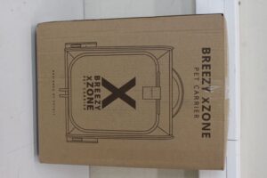Mājlopiem PETKIT  SALE OUT.  Breezy xZone Pet Carrier-Grey |  Pet Carrier | BP3 X ZONE | Grey | USED, DIRTY HANDLE 