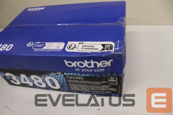 Printer accessories Brother SALE OUT. TN-3480, Toner Cartridge Black | TN-3480 | Toner Cartridge | Black | DAMAGED PACKAGING