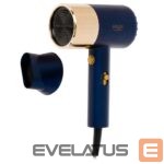 Veselības aizsardzība Adler  Hair dryer | AD 2280 | 1800 W | Number of temperature settings 3 | Blue/Gold 