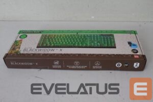 Computer keyboard Razer  SALE OUT.  BlackWidow V4 X (Green Switch) - Minecraft Ed. - US Layout |  BlackWidow V4 X | Gaming keyboard | Wired | US | DEMO | Minecraft Edition |  Green Mechanical Switches (Clicky) 