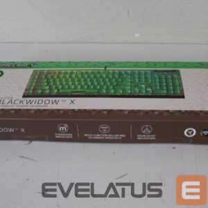 Computer keyboard Razer  SALE OUT.  BlackWidow V4 X (Green Switch) - Minecraft Ed. - US Layout |  BlackWidow V4 X | Gaming keyboard | Wired | US | DEMO | Minecraft Edition |  Green Mechanical Switches (Clicky) 