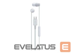 Bezvadu austiņas Sony  IER‑EX15C USB‑C Wired Earbuds with Mic, White | 