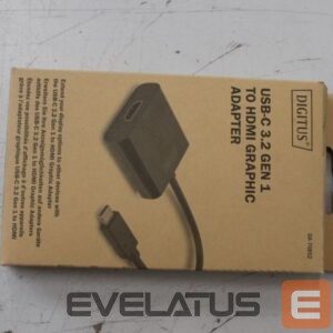 Laadija Digitus  SALE OUT.  USB Type-C to HDMI Adapter, 4K@30Hz black |  USB Type-C to HDMI Adapter | DA-70852 | Black | USB Type-C | UNPACKED, SCRATCHED | 0.15 m 