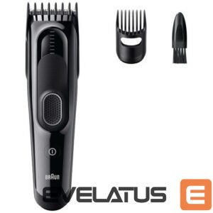 Plaukų kirpimo mašinėlė Braun  Hairclip HC5510  BLK 
